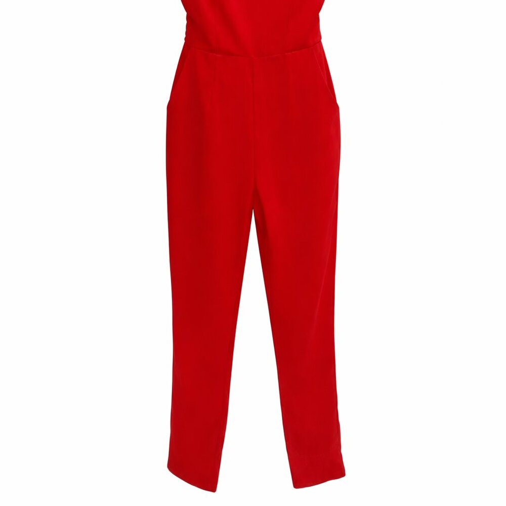 Adeline Rae Red Jumpsuit - Picture 2 of 5